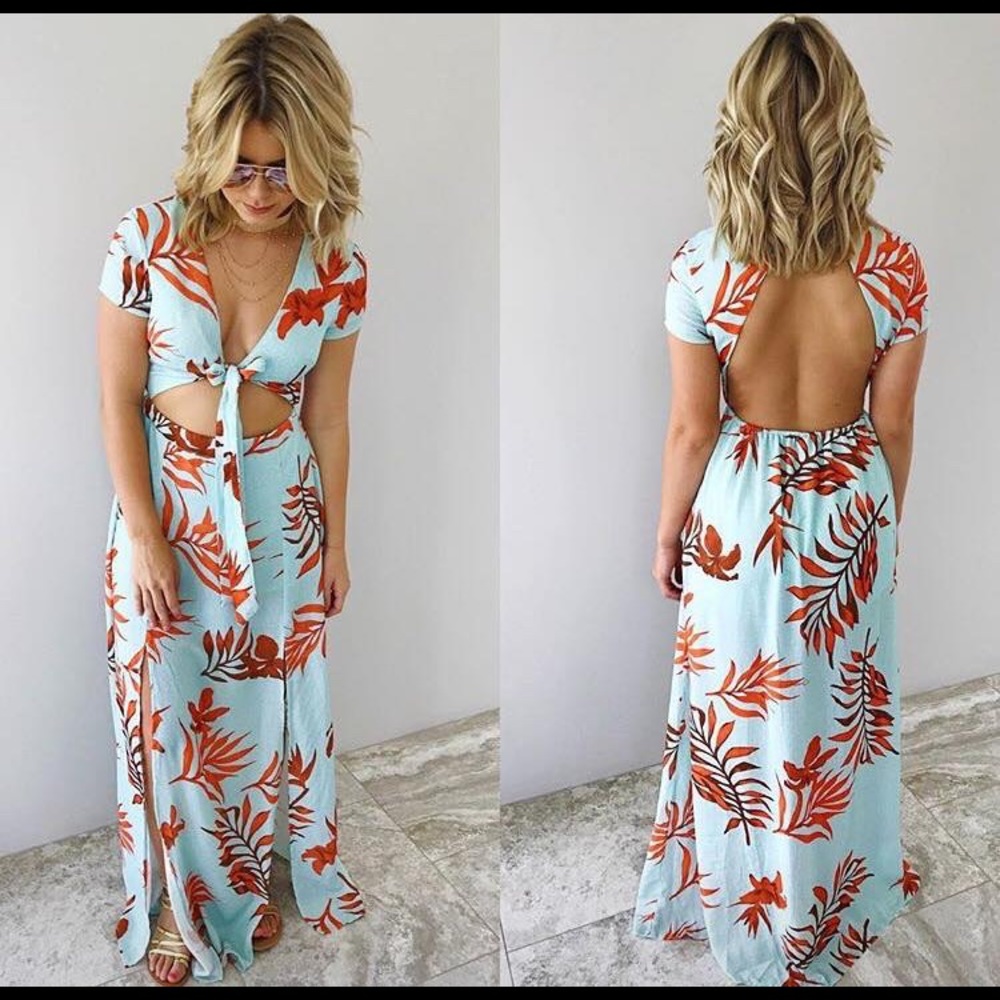 Maxi dress with shorts underneath (Hopes dress)